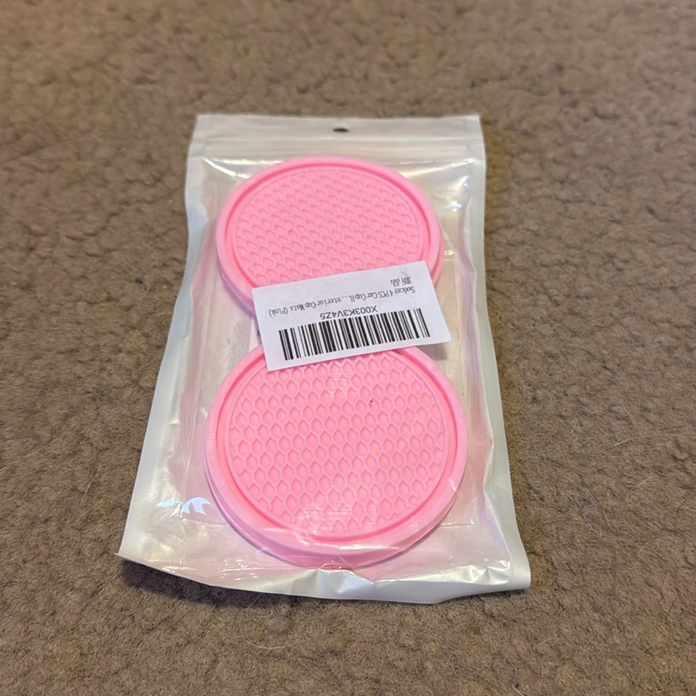 PINK CAR COASTERS